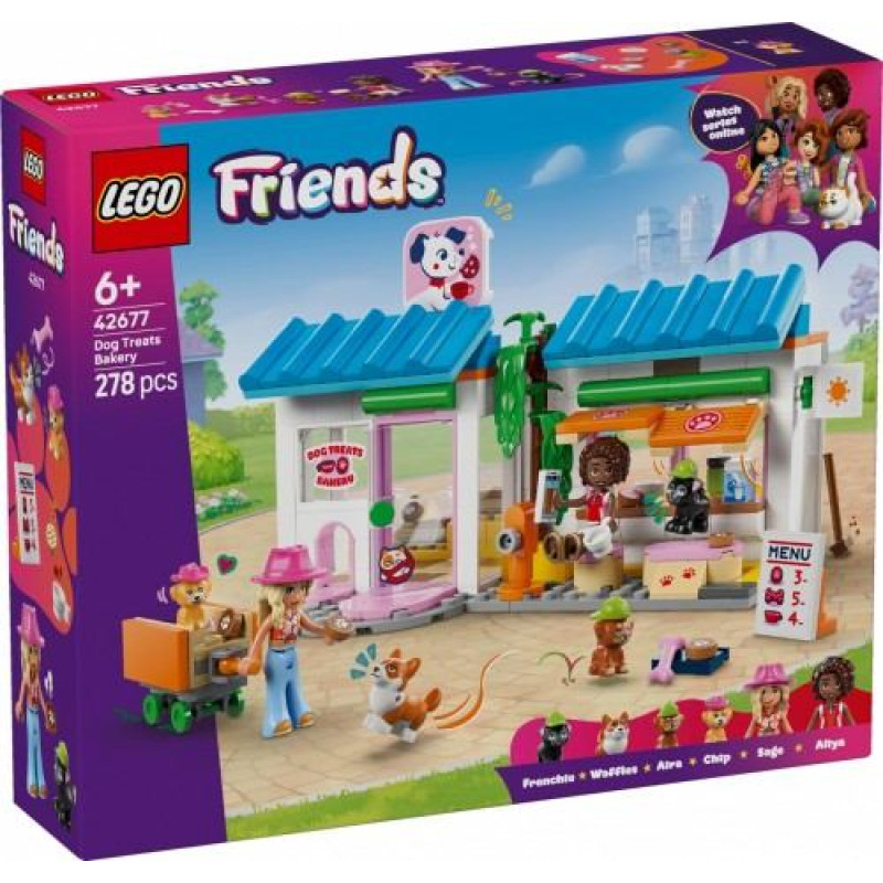 Lego Blocks Friends 42677 Dog Treats Bakery