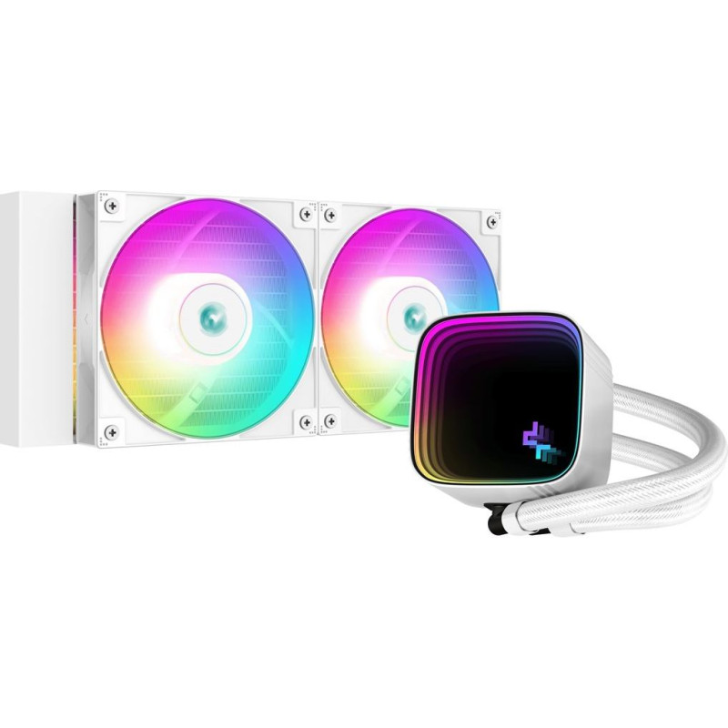Deepcool LS520 SE WH Processor All-in-one liquid cooler 12 cm White 1 pc(s)