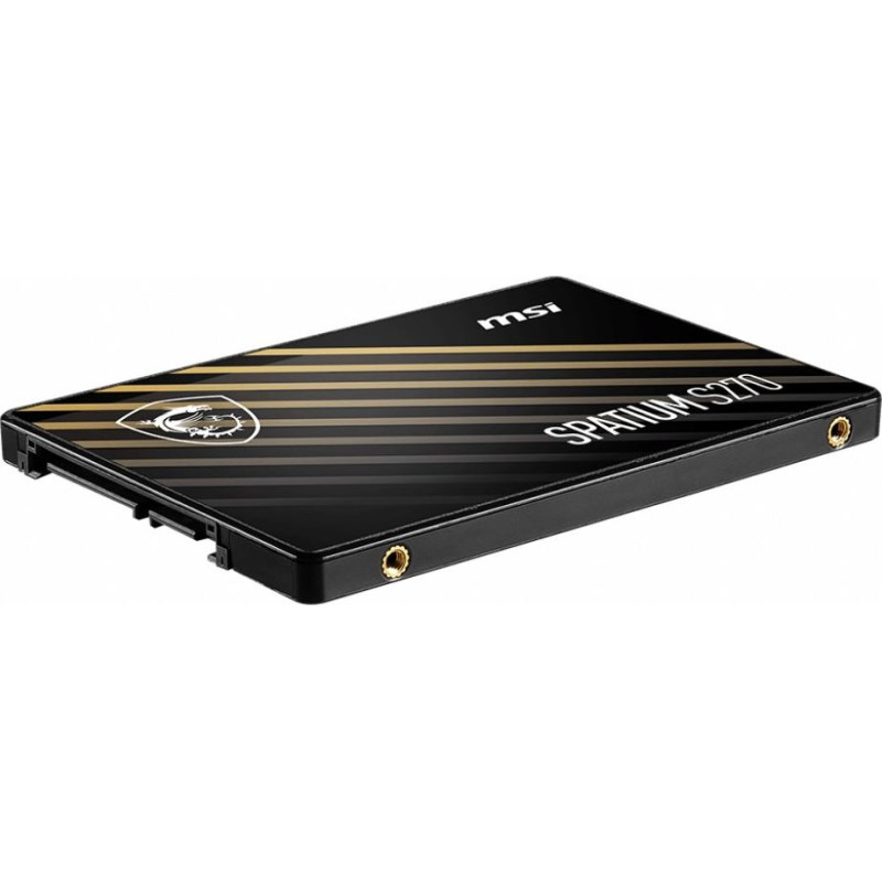 MSI SPATIUM S270 SATA 2.5 240GB internal solid state drive 2.5" Serial ATA III 3D NAND