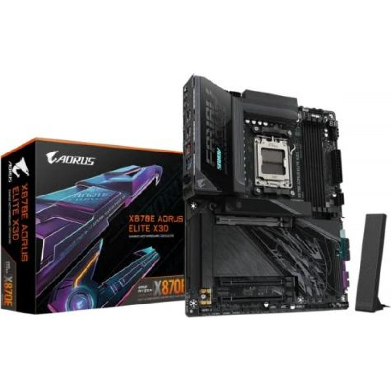 Gigabyte X870E AORUS ELITE X3D AM5 4DDR5 HDMI/USB-C AT