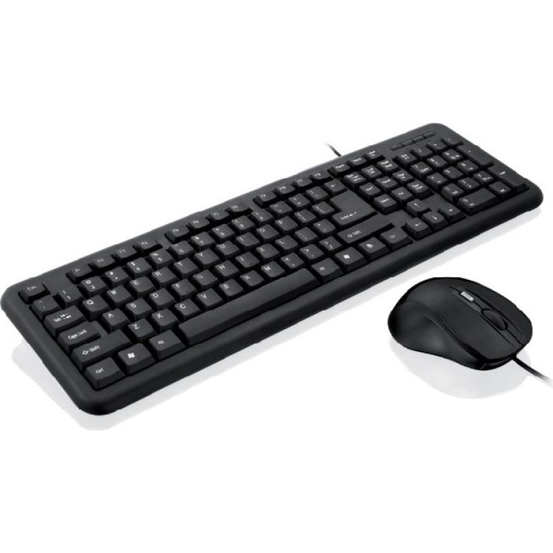 Ibox OFFICE KIT II keyboard Mouse included USB QWERTY English Black
