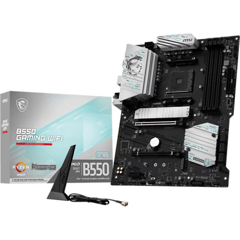 MSI B550 GAMING WIFI motherboard AMD B550 Socket AM4 ATX