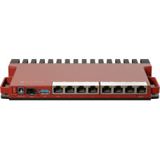 Mikrotik L009UiGS-RM wired router 2.5 Gigabit Ethernet, Gigabit Ethernet Red
