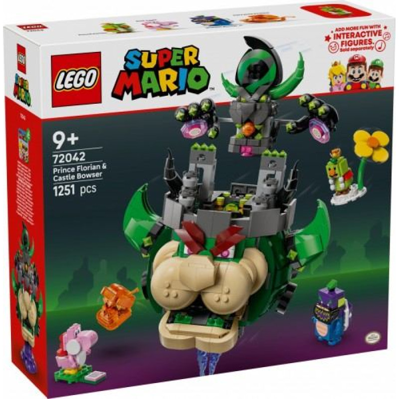 Lego Bricks Super Mario 72042 Prince Florian & Castle Bowser