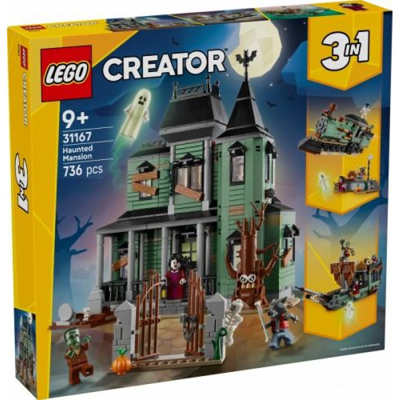 Lego Bricks Creator 31167 Haunted Mansion