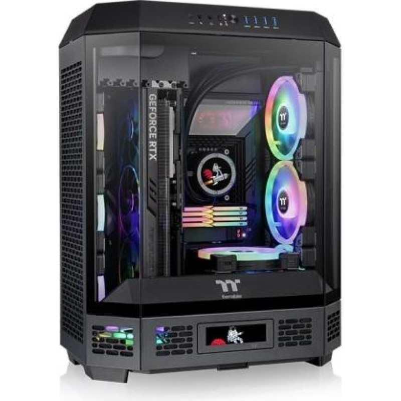 Thermaltake The Tower 6 00 TG - Black