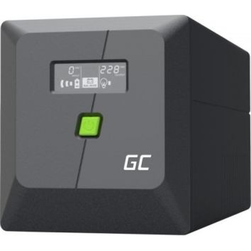 Green Cell UPS power supply 700W/1000VA pure sine