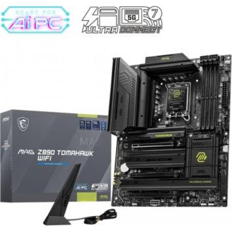 MSI Motherboard MAG Z890 TOMAHAWK WIFI s1851 4DDR5 ATX
