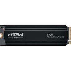 Crucial T705 1TB M.2 NVMe 2280 PCIe5.0 13600/10200 heatsink