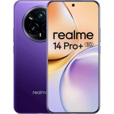 Realme 14 Pro+ 5G 17.4 cm (6.83") Dual SIM Android 15 USB Type-C 12 GB 512 GB 6000 mAh Nebula Purple