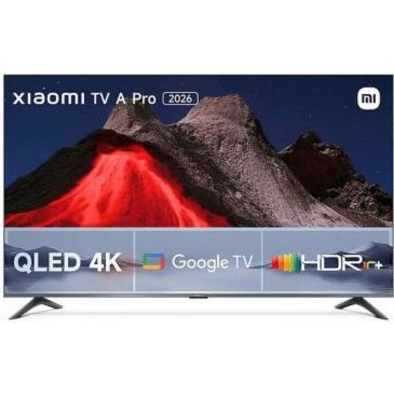 Xiaomi TV A Pro 55" QLED UHD 2026 Black EU ELA5974EU