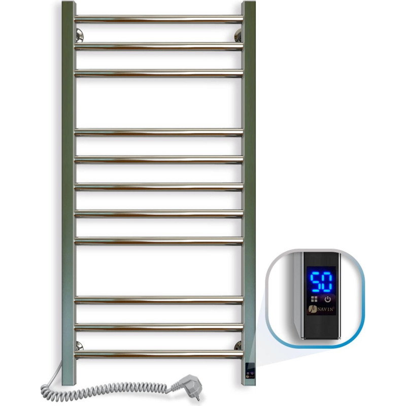 Navin Elektriline k&auml;ter&auml;tikuivati Classik Quadro 500*1000, vasakpoolne, sensoriga, 10-016153-5010.