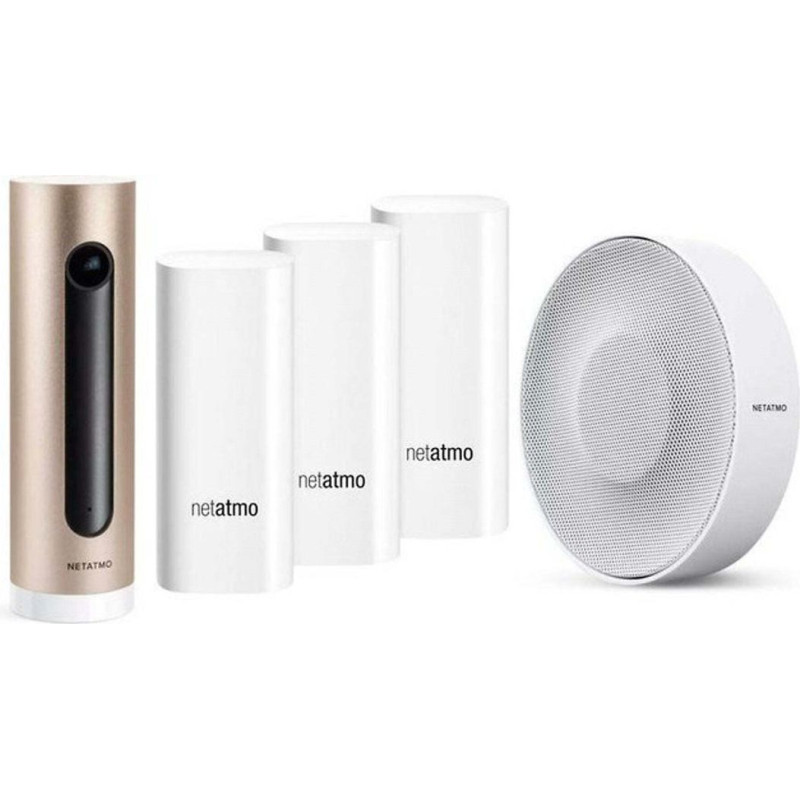 Netatmo NBU-ICCS camera kit with sensors and siren