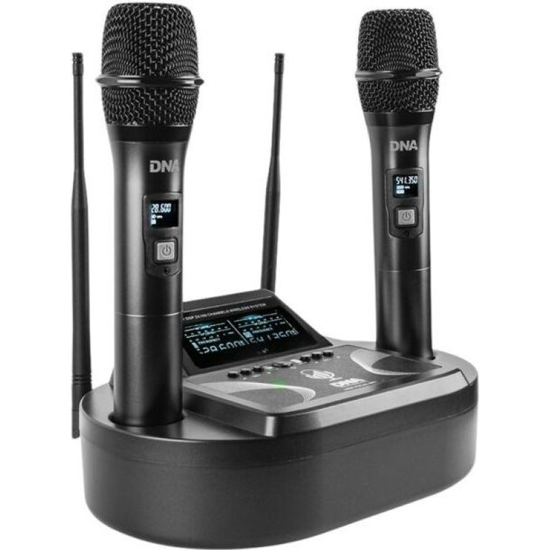 Dna Professional UMA VOCAL SET - double wireless set (2 x handheld microphones + receiver with microphone charging station)