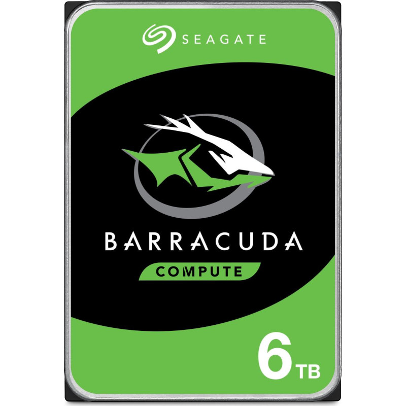 Seagate Barracuda 6TB 3.5" 6000 GB Serial ATA III
