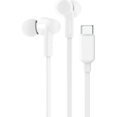 Belkin SoundForm Headset Wired In-ear Music/Everyday USB Type-C White