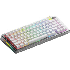Glorious Klawiatura Glorious GMMK 3 Pro HE Wireless 75 % Custom Gaming-Tastatur - Pre-Built, ANSI (US), Fox HE Switches, srebrny