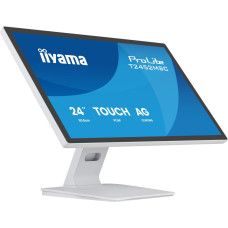 Iiyama ProLite T2452MSC-W1AG monitor komputerowy 60,5 cm (23.8'') 1920 x 1080 px Full HD LED Ekran dotykowy Biały