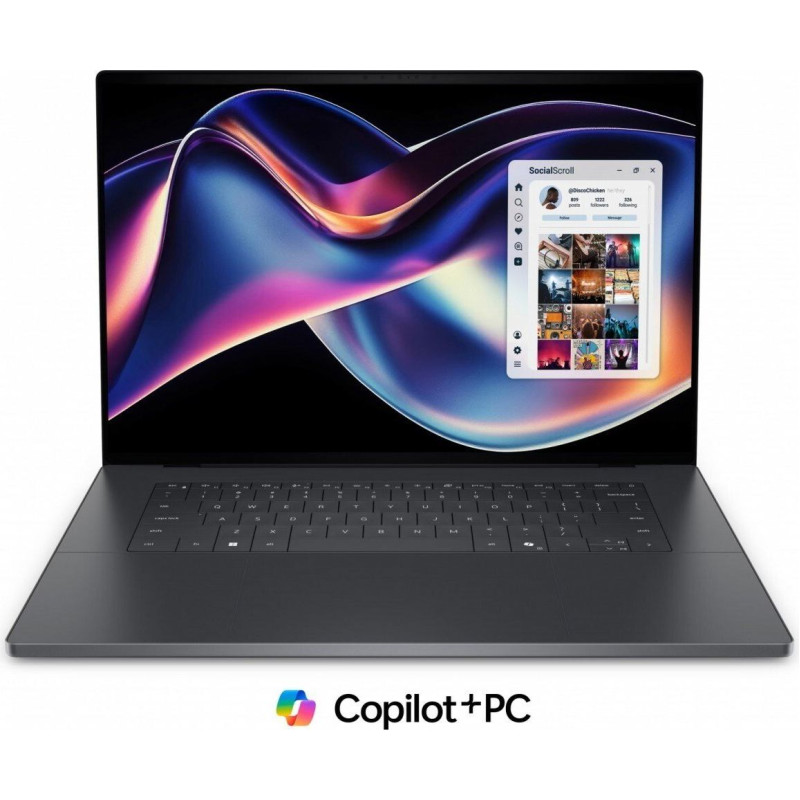 Dell Laptop Dell DELL XPS 16 - Ultra X7 358H | 16'' OLED | Dotyk | 32GB | 2TB | Win11Pro