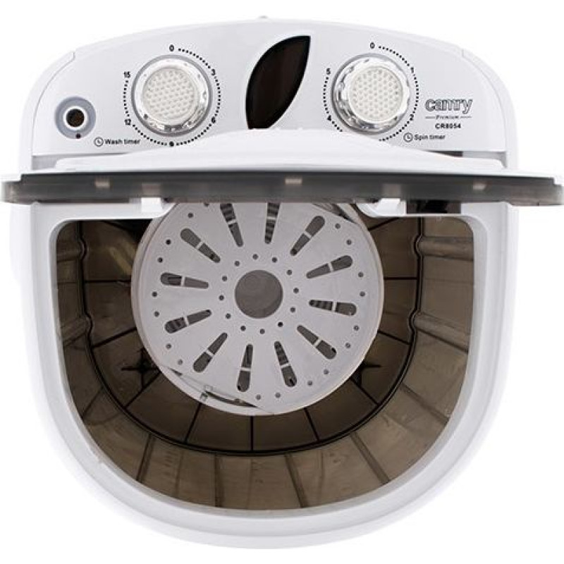 Adler Camry Premium CR 8054 washing machine Top-load 3 kg Brown, White