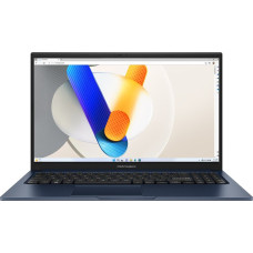 Asus Vivobook 15 X1504VA-BQ041W i3-1315U 15.6 "FHD IPS 60Hz 250nits AG 8GB DDR4 SSD512 Intel Iris Xe Graphics WLAN+BT Cam720p 42WHrs Windows 11 Home Quiet Blue