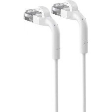 Extralink Patchcord cat.6a U/FTP 1Gbps copper twisted pair network cable, broken tip 3m white