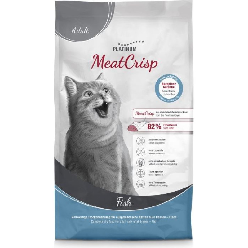 Platinum MeatCrisp Adult Fish - dry cat food - 1,5kg