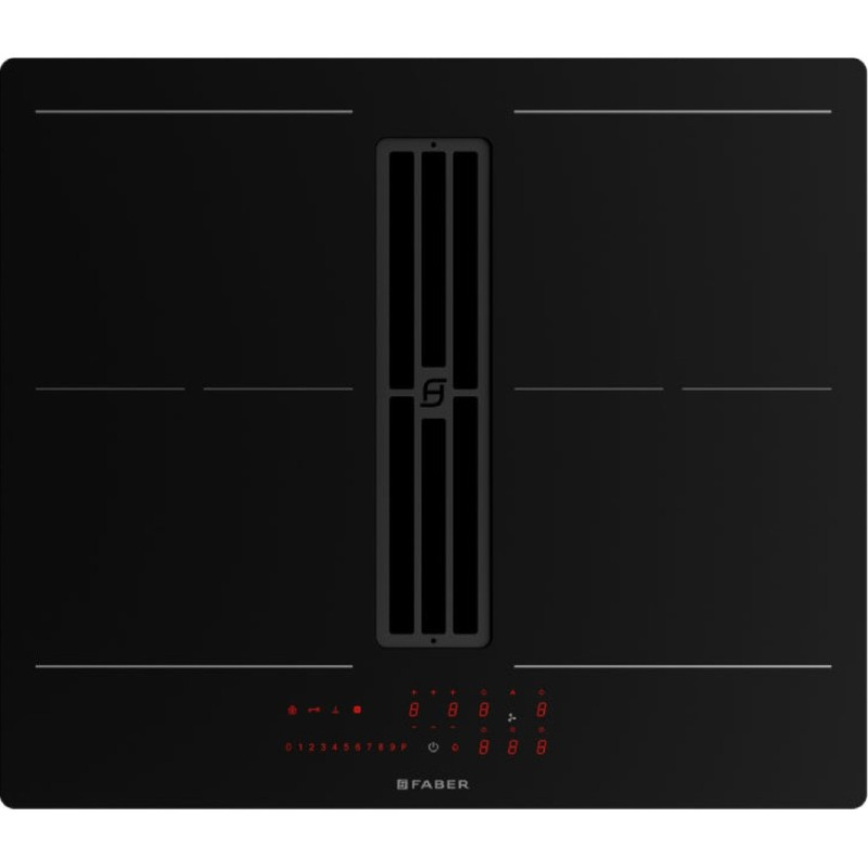 Faber Indukcinė kaitlentė su integruotu gartraukiu FABER GALILEO SLIM F600, 340.0708.974