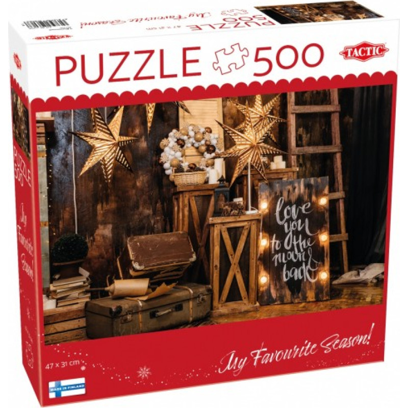 Tactic Puzzle 500 elements Christmas decorations