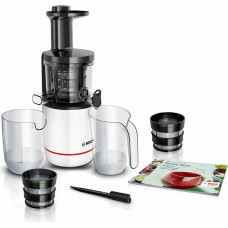 Bosch MESM500W juice maker Slow juicer 150 W Black, White