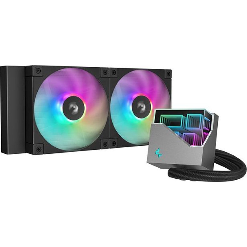 Deepcool LT240 Processor All-in-one liquid cooler 12 cm Black 1 pc(s)