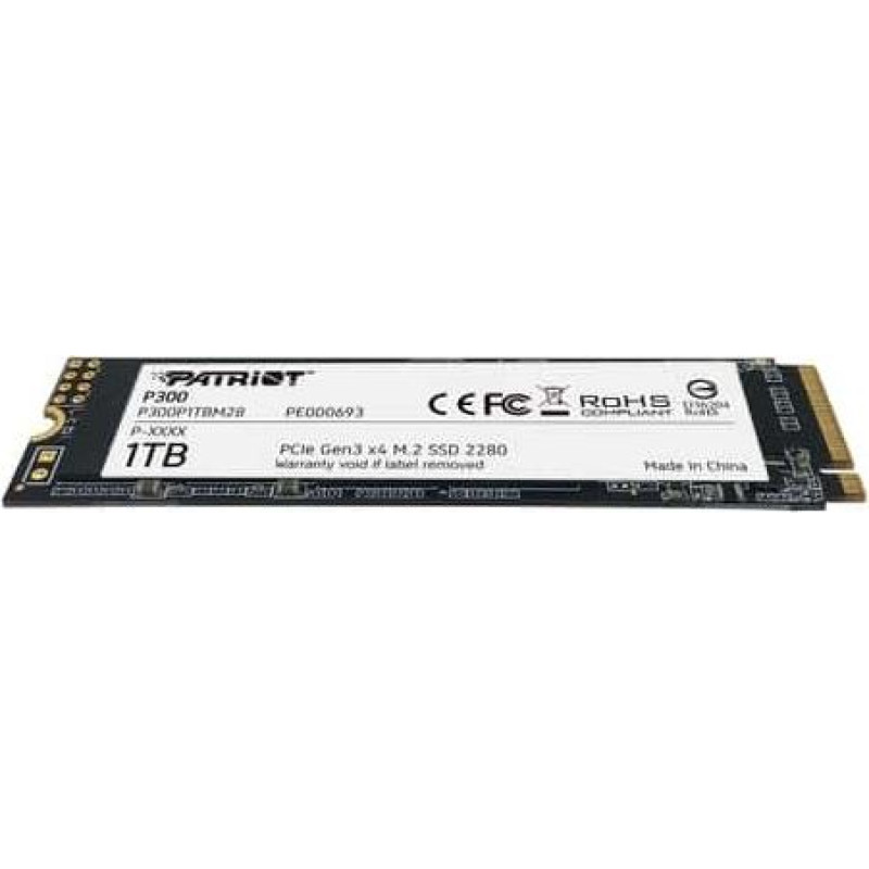 Patriot Memory P300 M.2 1000 GB PCI Express 3.0 NVMe