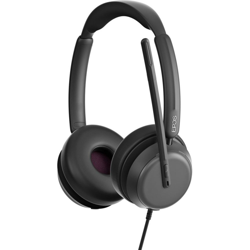 Epos IMPACT 860 ANC Headset Wired Headband Office/Call Centre USB Type-C Black