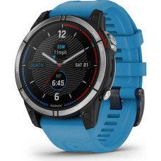 Garmin quatix 7 3.3 cm (1.3") MIP 47 mm Digital 260 x 260 pixels Touchscreen Blue Wi-Fi GPS (satellite)