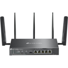 Tp-Link Omada 4G+ Cat6 AX3000 Gigabit VPN Gate with 4-Port PoE+PORT: 1&times; Gigabit SFP WAN/LAN Port, 1&times; Gigabit RJ45 WAN Port, 4&times; Gigabit WAN/LAN ER706WP-4G