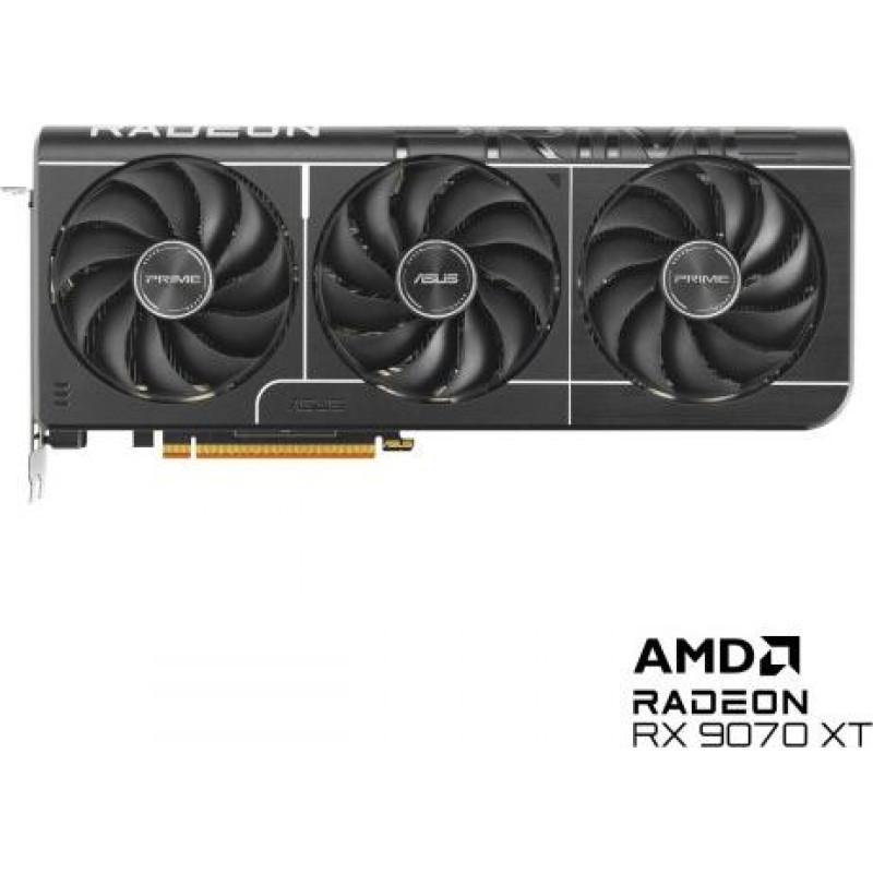 Asus Graphics card RX 9070 XT PRIME OC 16 GB GDDR6 256bit DP/HDMI