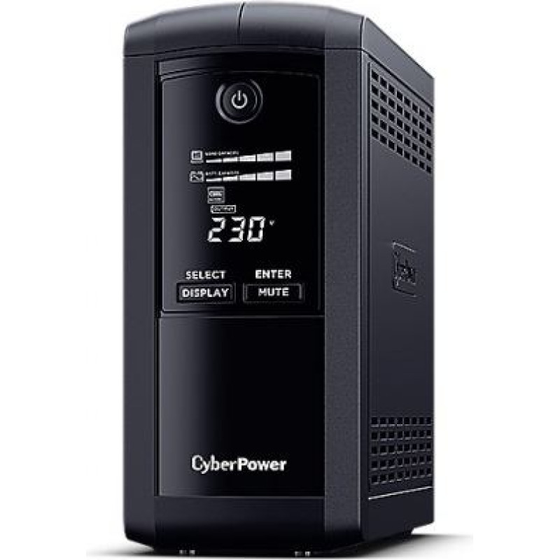Cyberpower UPS VP1000ELCD-FR 1000VA/550W/4xFR,AVR,LCD/RJ45