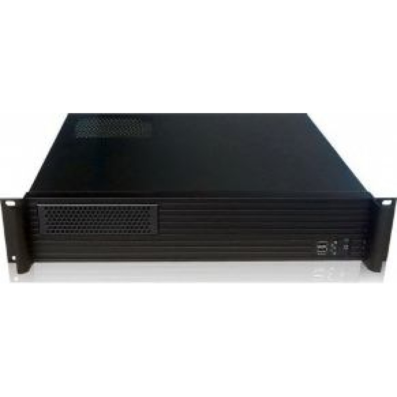 Techly Compact PC ATX Rack 19cali 2U black