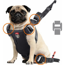 Zolux Travel Safe S red - dog harness