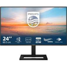 Philips 1000 series 24E1N1300AE/00 computer monitor 60.5 cm (23.8") 1920 x 1080 pixels Full HD LCD Black