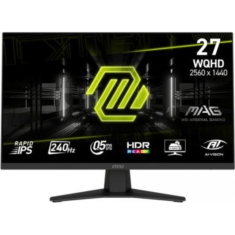 MSI Monitor MAG 274QF X24 27 inch LED/FHD/Flat/240Hz/black