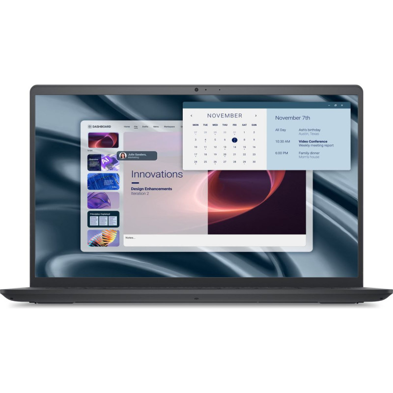 Dell PV15255 AMD Ryzen&trade; 3 7320U Laptop 39.6 cm (15.6") Full HD 8 GB LPDDR5-SDRAM 512 GB SSD Wi-Fi 5 (802.11ac) Windows 11 Pro Black