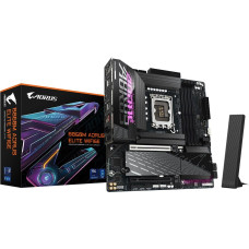 Gigabyte B860M AORUS ELITE WIFI6E Motherboard - Intel Core Ultra Series CPUs, 12+1+2+1 Phases VRM, up to 9200MHz DDR5, 1xPCIe 5.0 + 2xPCIe 4.0 M.2, 2.5GbE LAN, WIFI 6E, Thunderbolt