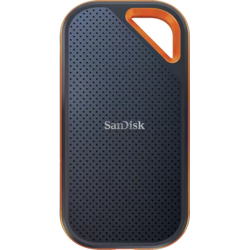 Sandisk Dysk zewnętrzny SSD SanDisk Extreme PRO Portable V2 4TB Czarno-pomarańczowy (SDSSDE81-4T00-G25)