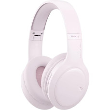Havit H633BT - wireless on-ear headphones, pink