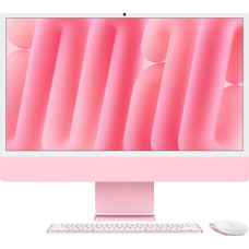 Apple iMac 24 inch: M4 10/10, 24GB, 512GB SSD - Pink
