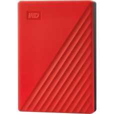 WD Western Digital My Passport WDBR9S0060BRD-WESN external hard drive 6 TB 2.5" Micro-USB B 3.2 Gen 1 (3.1 Gen 1) Red