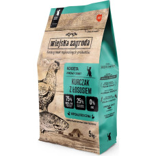 Wiejska Zagroda Kittens Chicken with salmon - dry cat food - 5kg