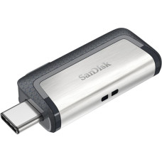 Sandisk Ultra Dual Drive USB Type-C USB flash drive 128 GB USB Type-A / USB Type-C 3.2 Gen 1 (3.1 Gen 1) Black,Silver