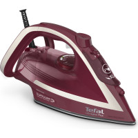 Tefal Ultimate Pure FV6820 Steam iron 2800 W Red, Silver